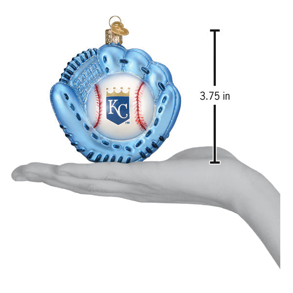 Royals Baseball Mitt Ornament Old World Christmas