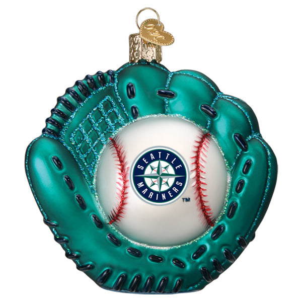 Mariners Baseball Mitt Ornament Old World Christmas