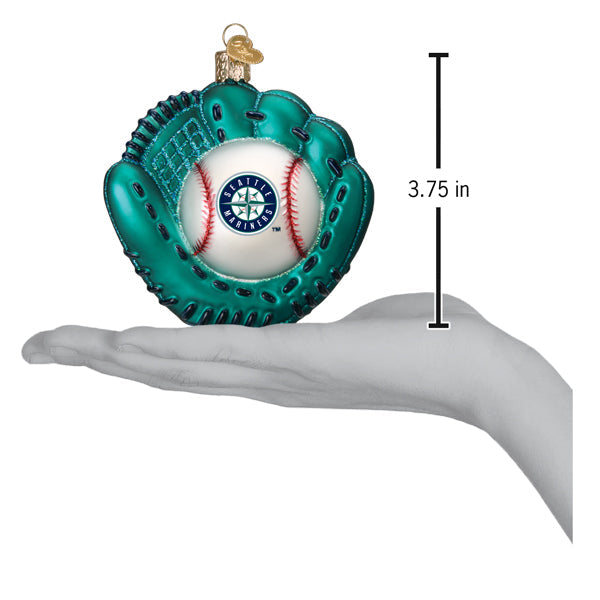 Mariners Baseball Mitt Ornament Old World Christmas