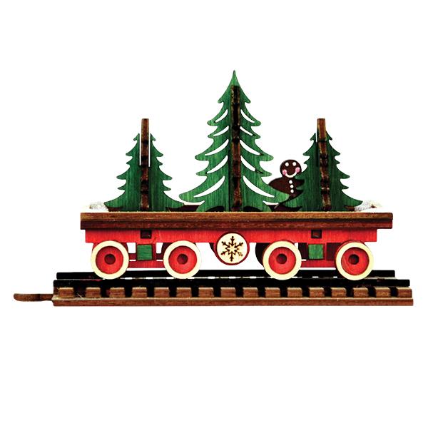 Santa's NP Express Flat Car Old World Christmas