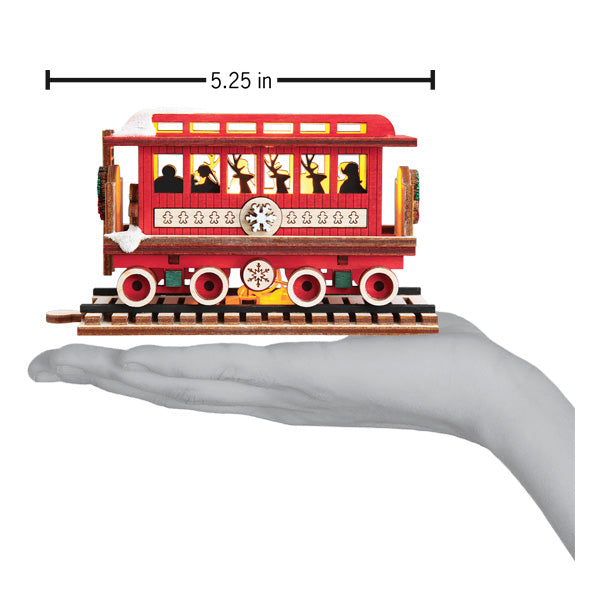 Passenger Car Elves Ornament Old World Christmas