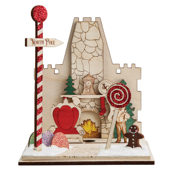 Santa's Magic Castle Ornament Old World Christmas
