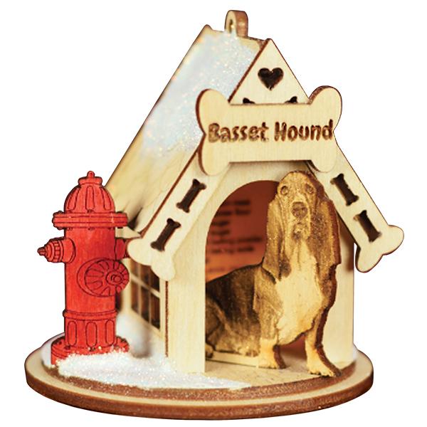 Basset Hound Ornament Old World Christmas