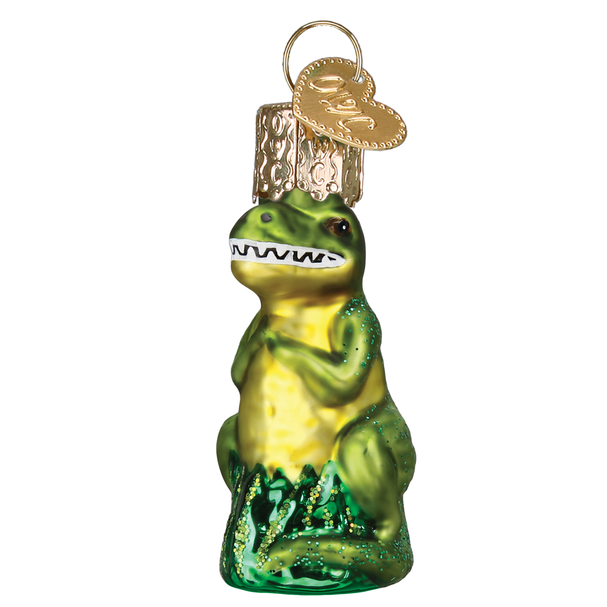 Mini T-rex Ornament