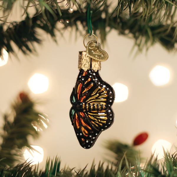 Mini Monarch Butterfly Ornament Old World Christmas