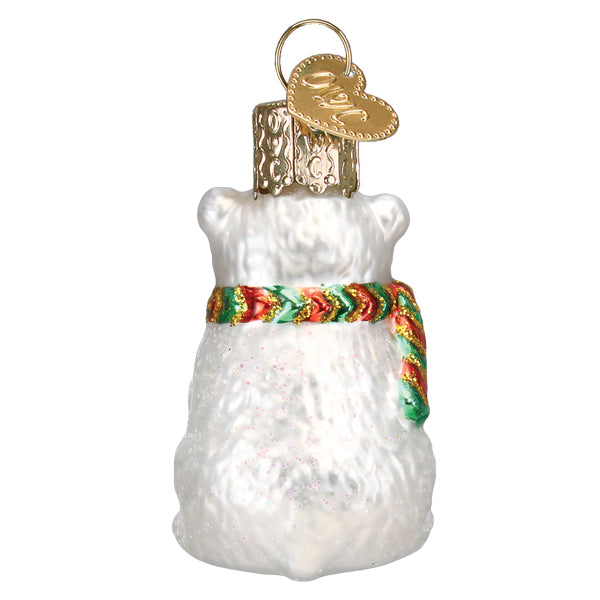 Mini Polar Bear Ornament Old World Christmas