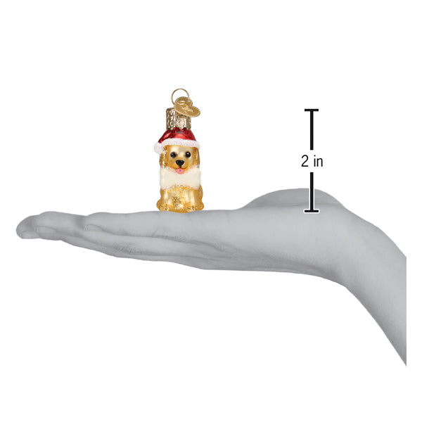 Mini Jolly Pup Ornament Old World Christmas