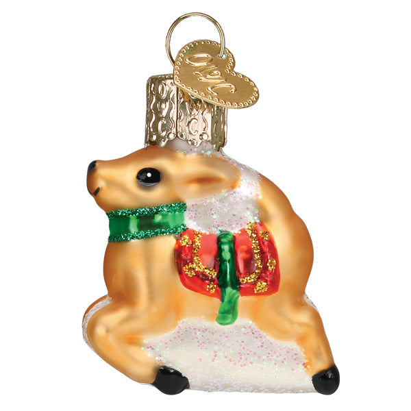 Mini Reindeer Ornament Old World Christmas