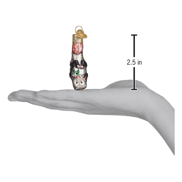 Mini Opossum Ornament Old World Christmas