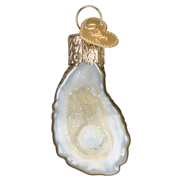 Mini Oyster With Pearl Ornament Old World Christmas