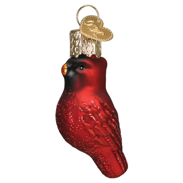 Mini Red Cardinal Ornament Old World Christmas