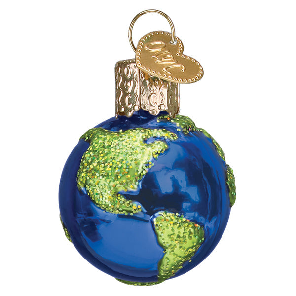 Mini Planet Earth Ornament Old World Christmas