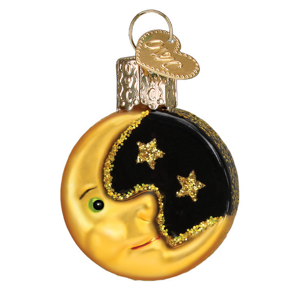 Mini Moon Ornament Old World Christmas