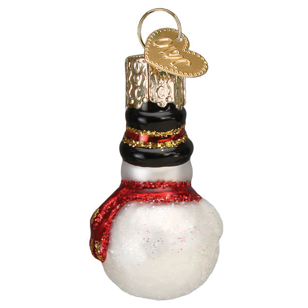 Mini Snowman Ornament Old World Christmas