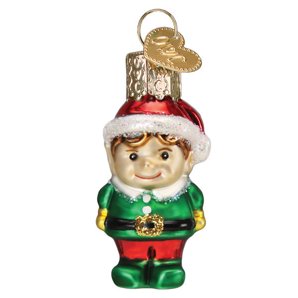 Mini Elf Ornament Old World Christmas