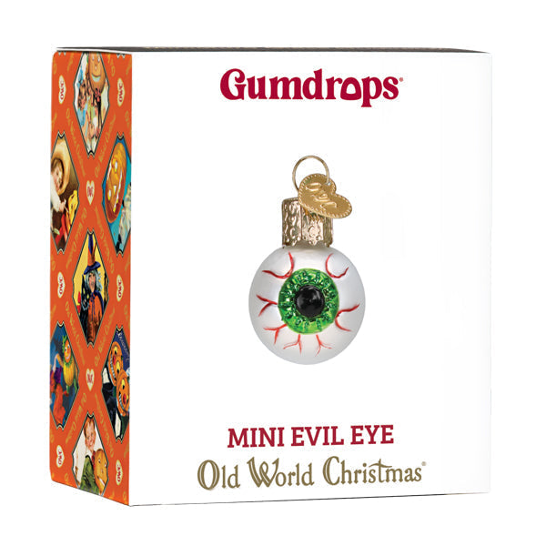 Mini Evil Eye Ornament Old World Christmas