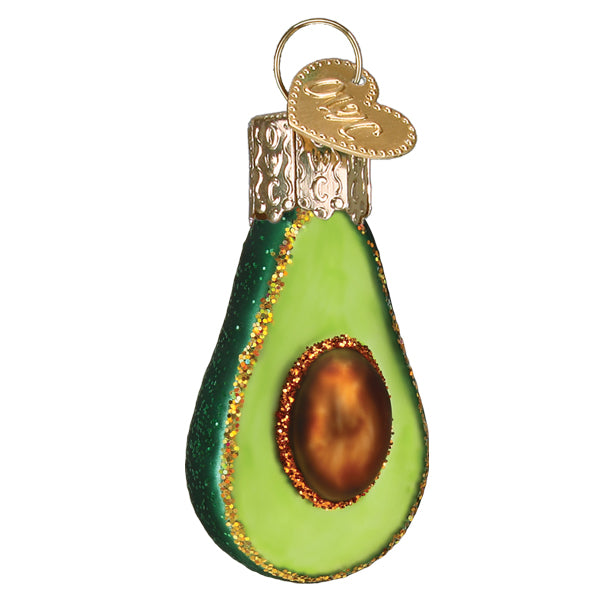 Mini Avocado Ornament Old World Christmas