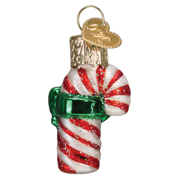 Mini Candy Cane Ornament Old World Christmas