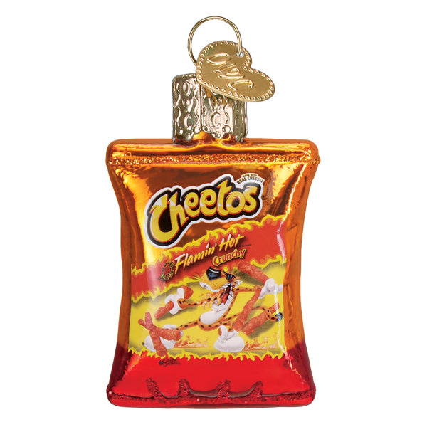 Mini Flamin' Hot Cheetos Ornament Old World Christmas