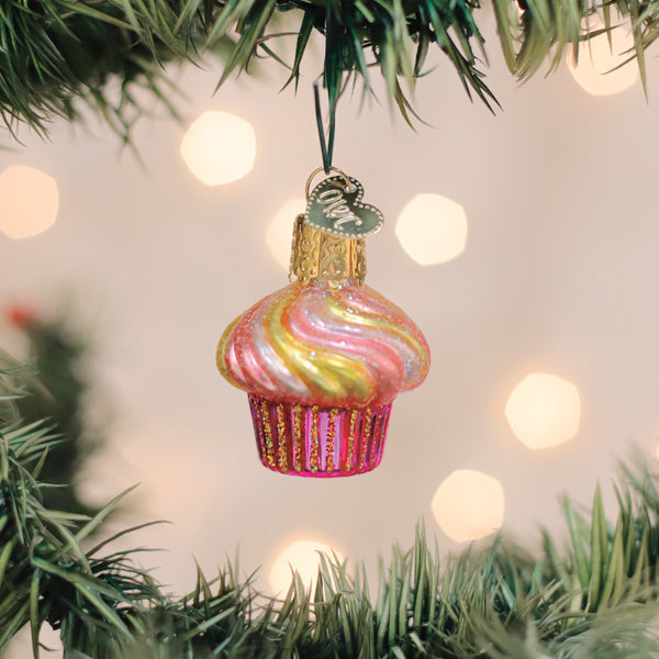 Mini Cupcake Ornament Old World Christmas