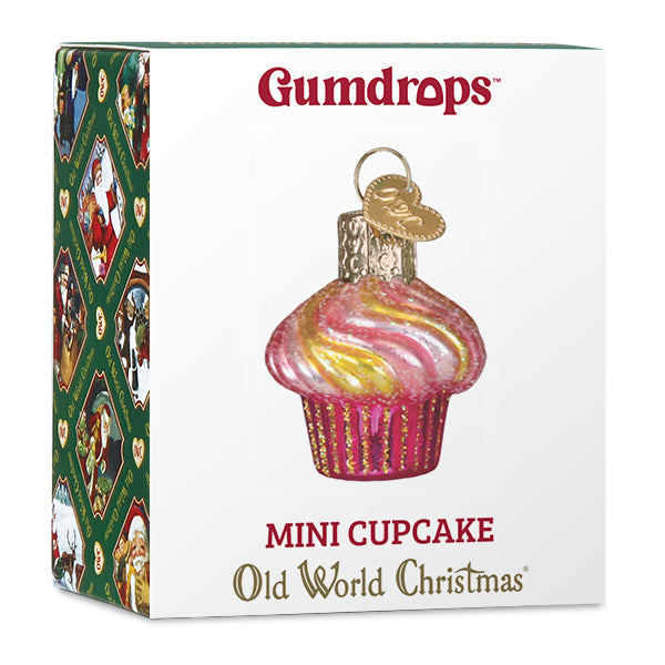 Mini Cupcake Ornament Old World Christmas