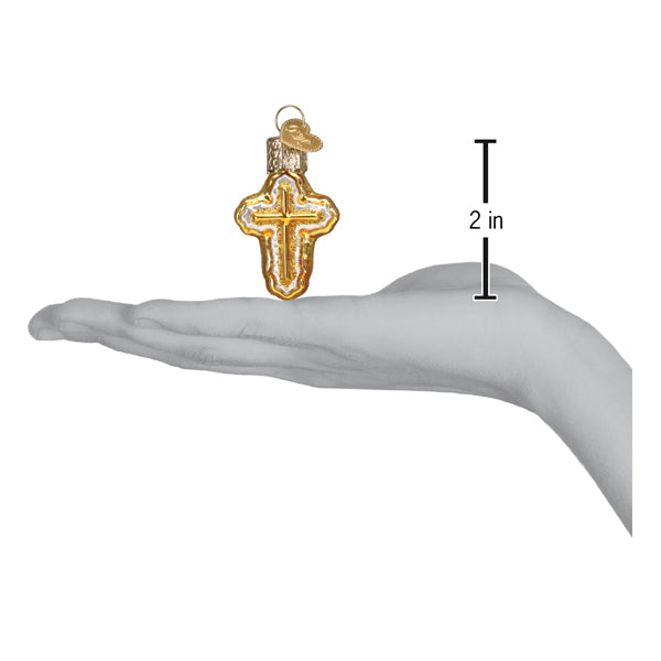 Mini Cross Ornament Old World Christmas