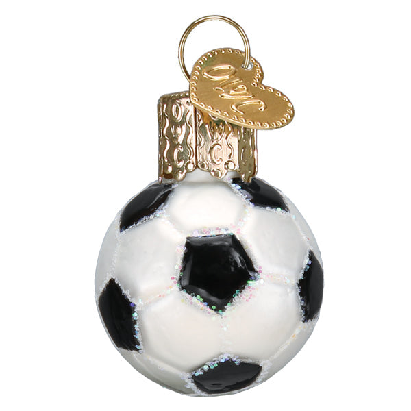 Mini Soccer Ball Ornament Old World Christmas