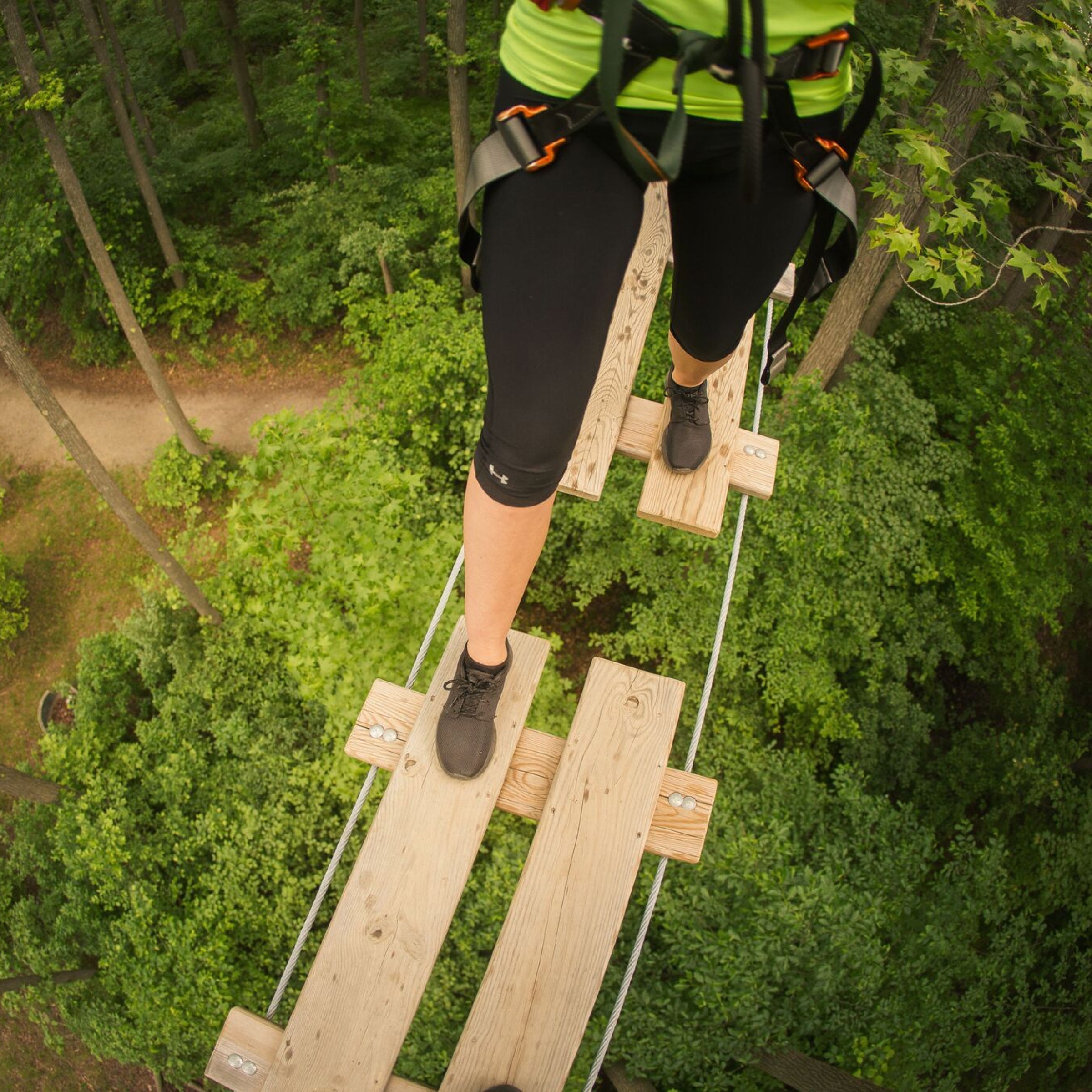 Treetop Adventure with Go Ape virgin experiences