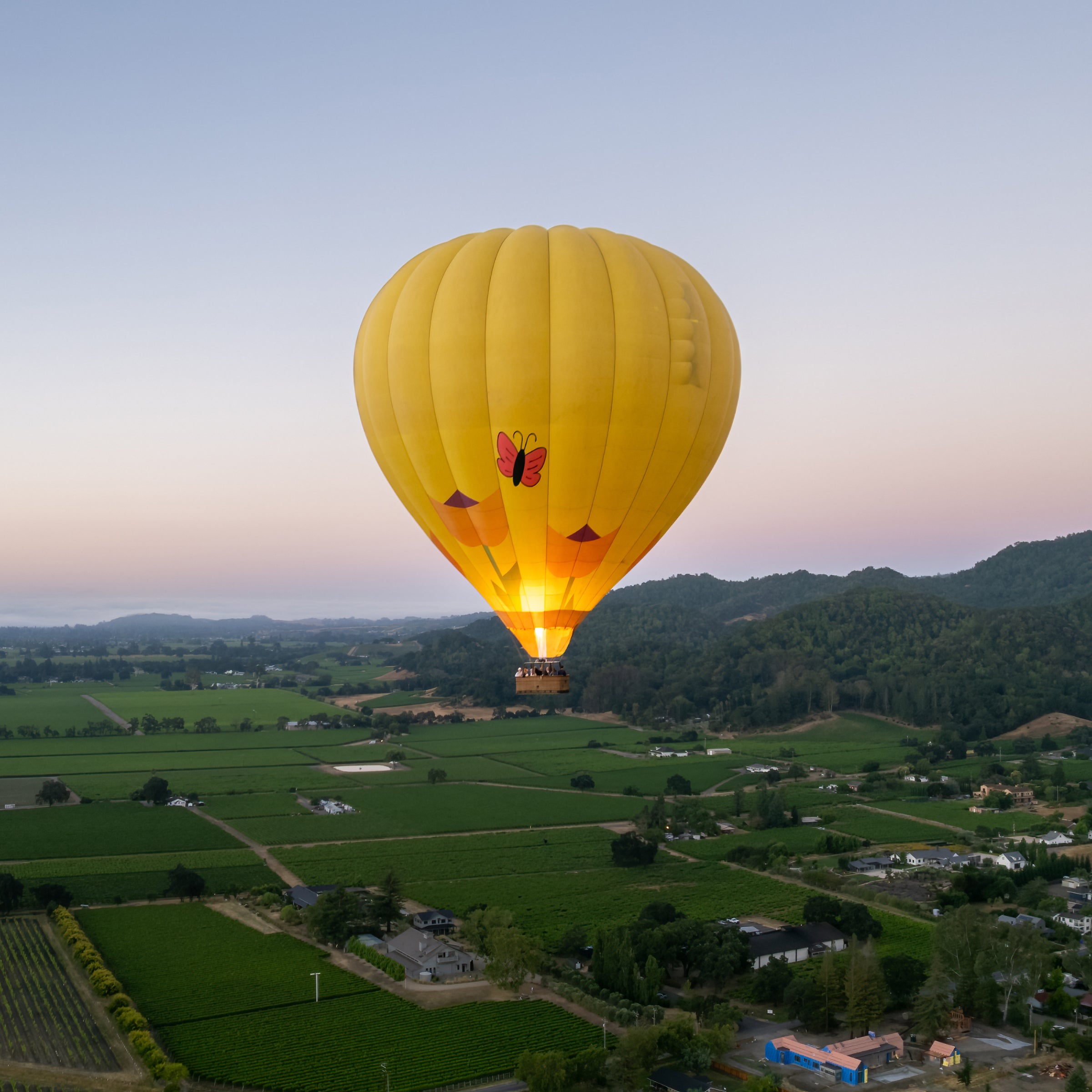 Napa Valley Hot Air Balloon Ride virgin experiences