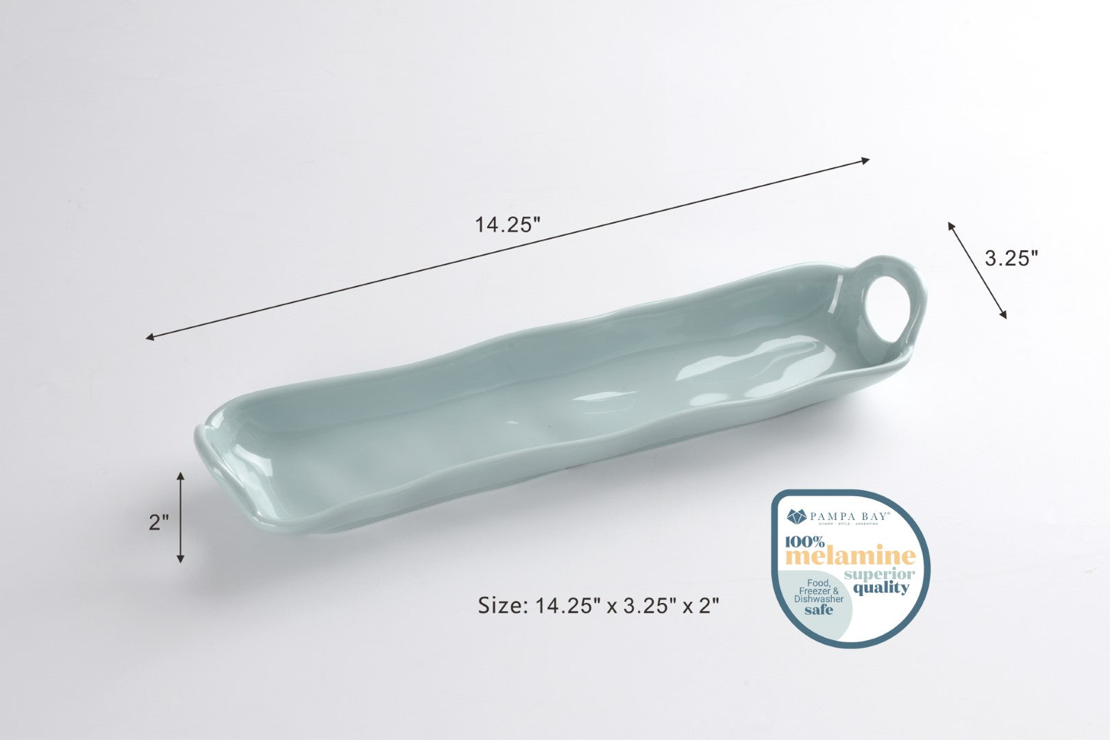 Aqua Cracker Tray Pampa Bay