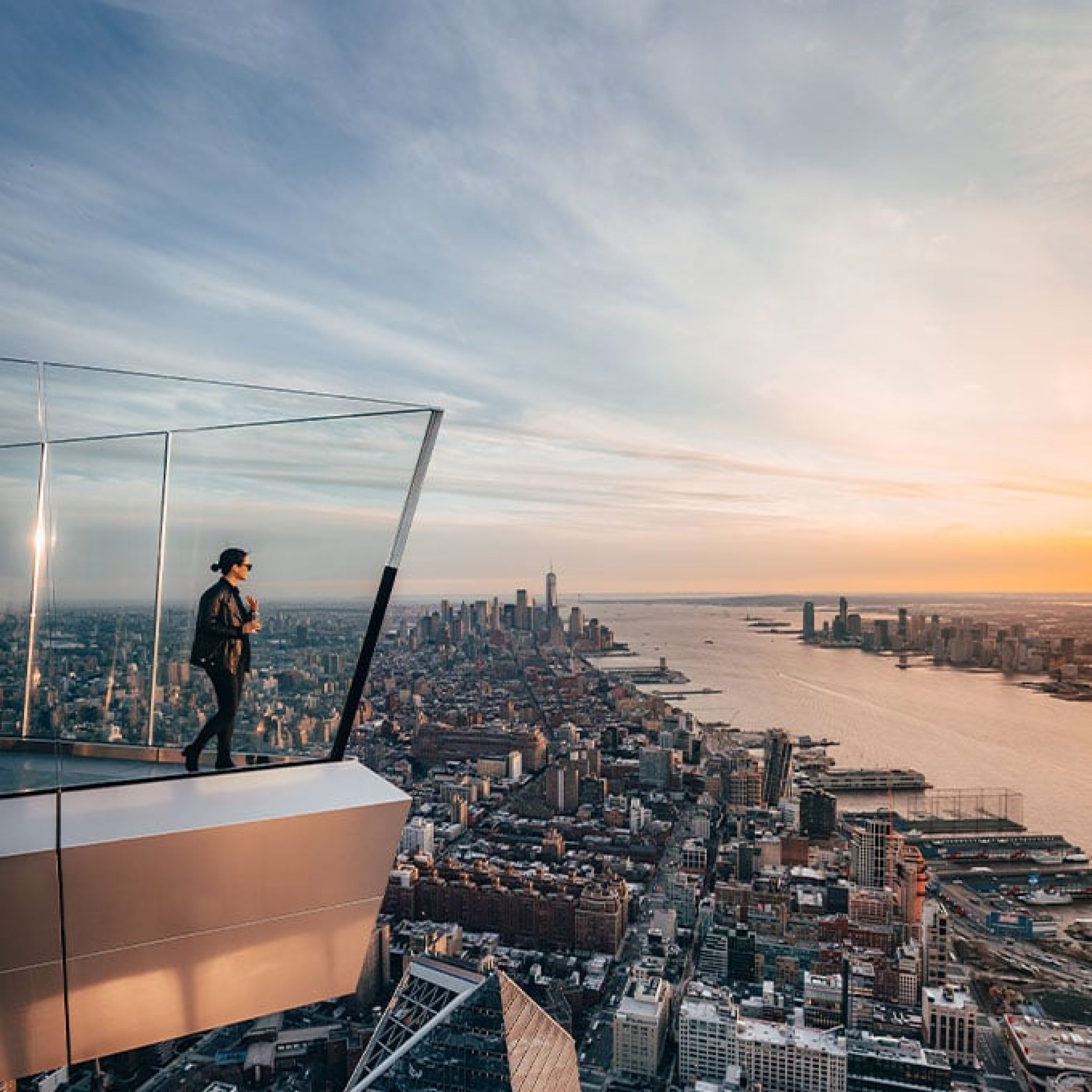 Anytime Access to The Edge Observation Deck for Two virgin experiences