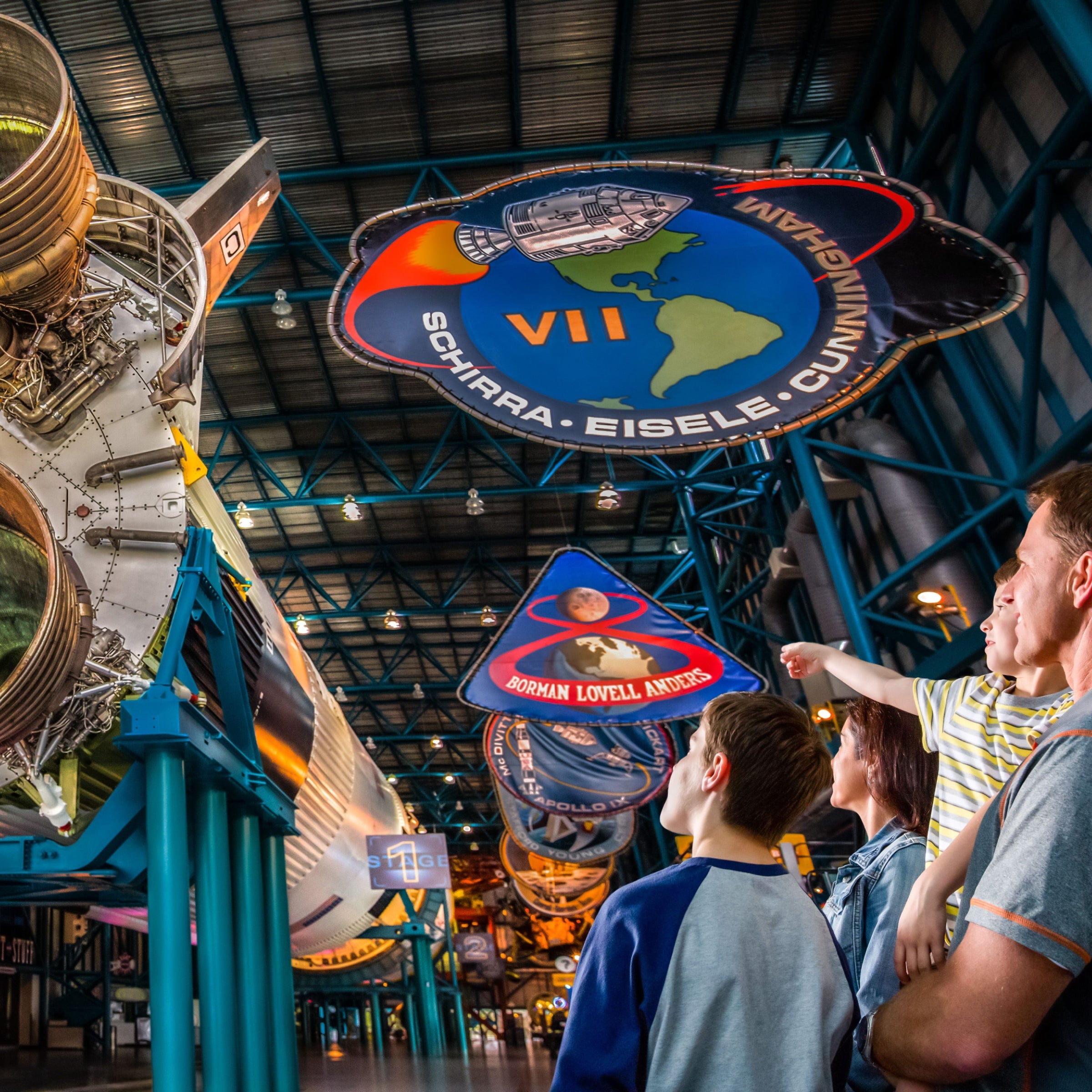 Admission to the Kennedy Space Center virgin experiences