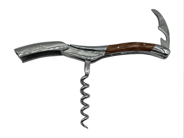Sommelier Waiter's Corkscrew, Amourette Wood Handle-Laguiole En Aubrac Simply Me Box