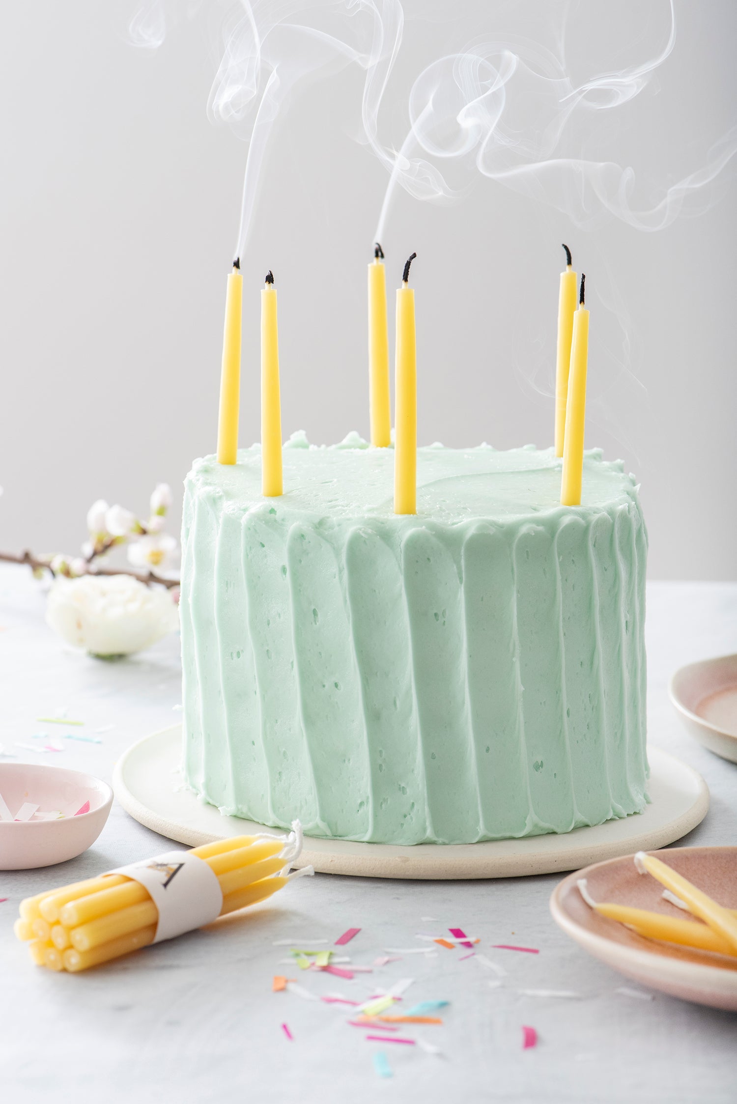 100% Pure Beeswax Birthday Candles Anellabees