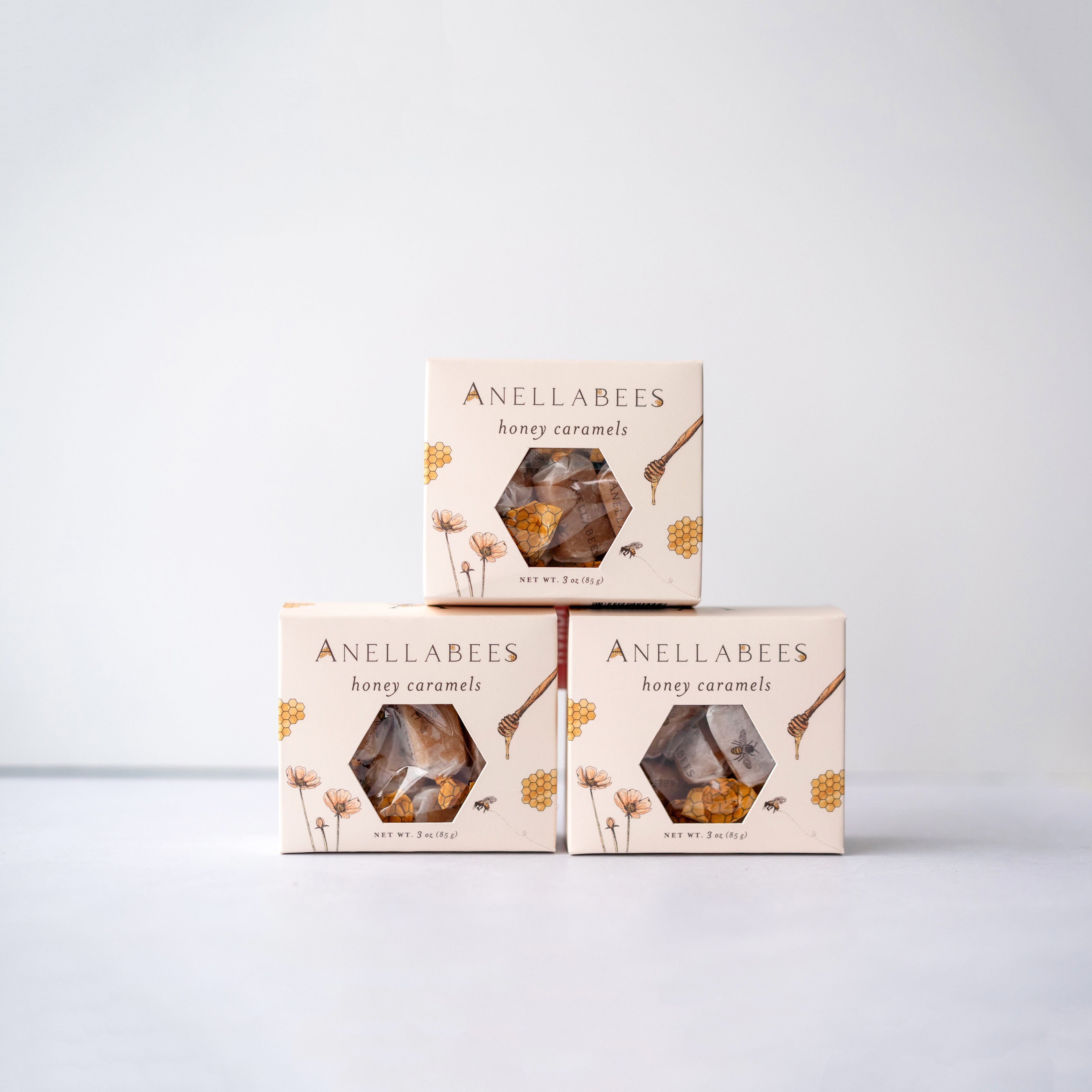 Cocoa Spiced Honey Caramel Anellabees
