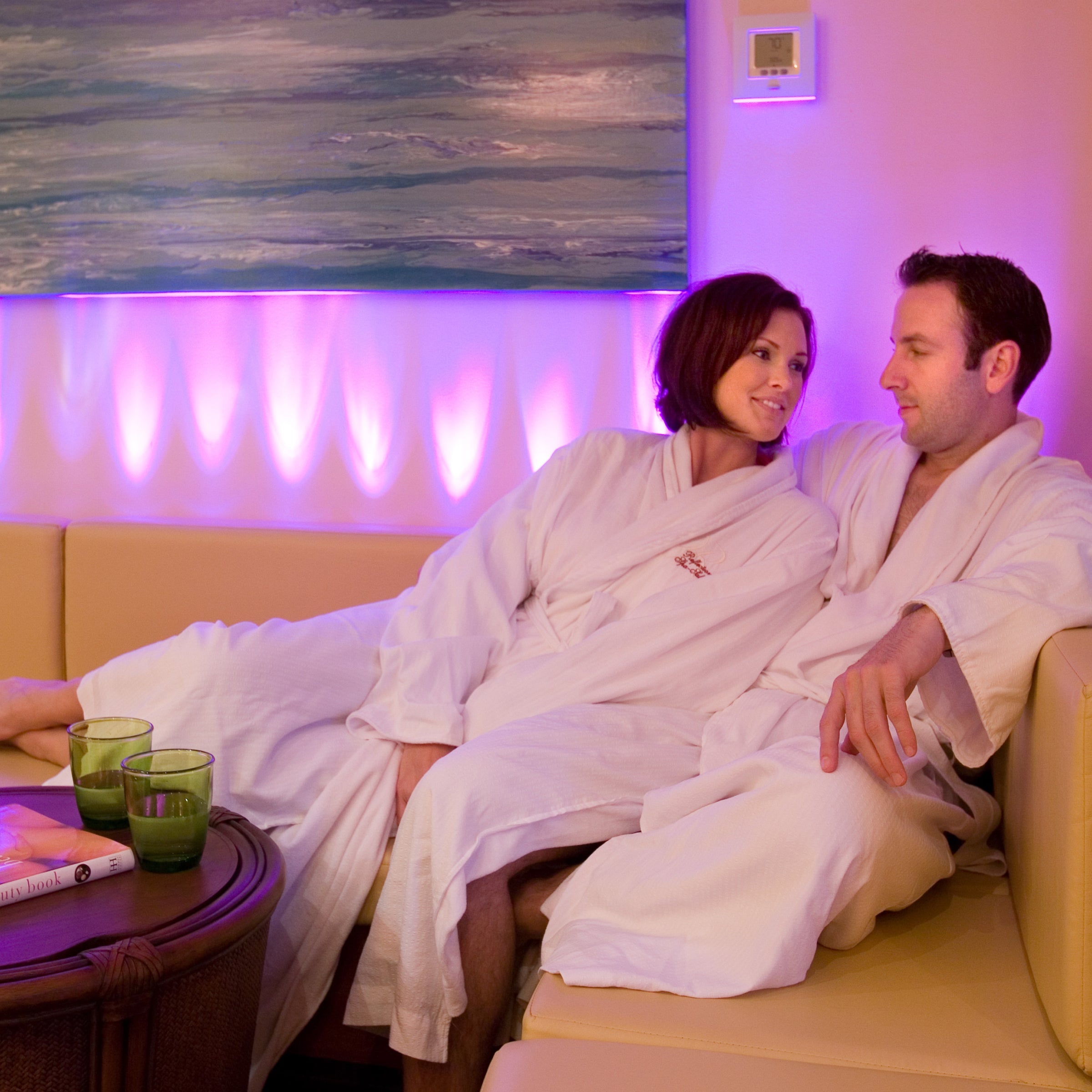 Romantic Couples Spa Experience with 50-Minute Massage and Beverage virgin experiences