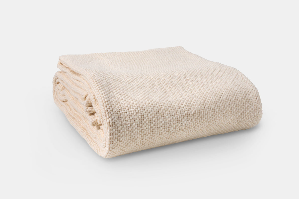 Basketweave 2 x 2 Cotton Blanket