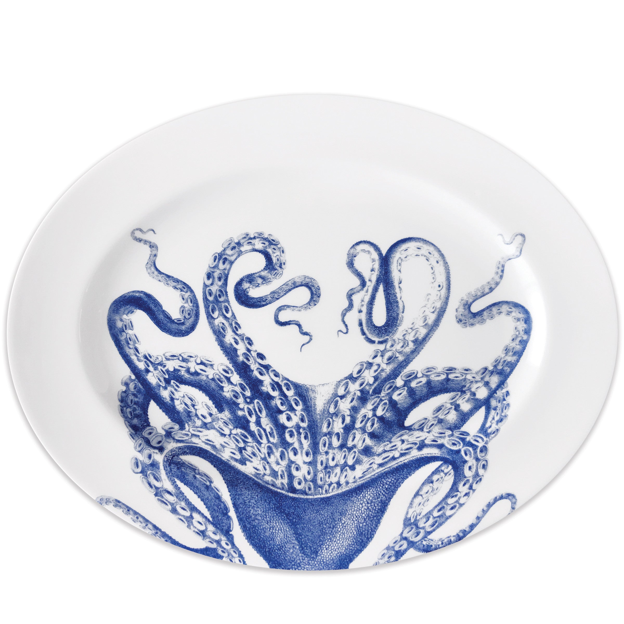 Lucy Rimmed Oval Platter