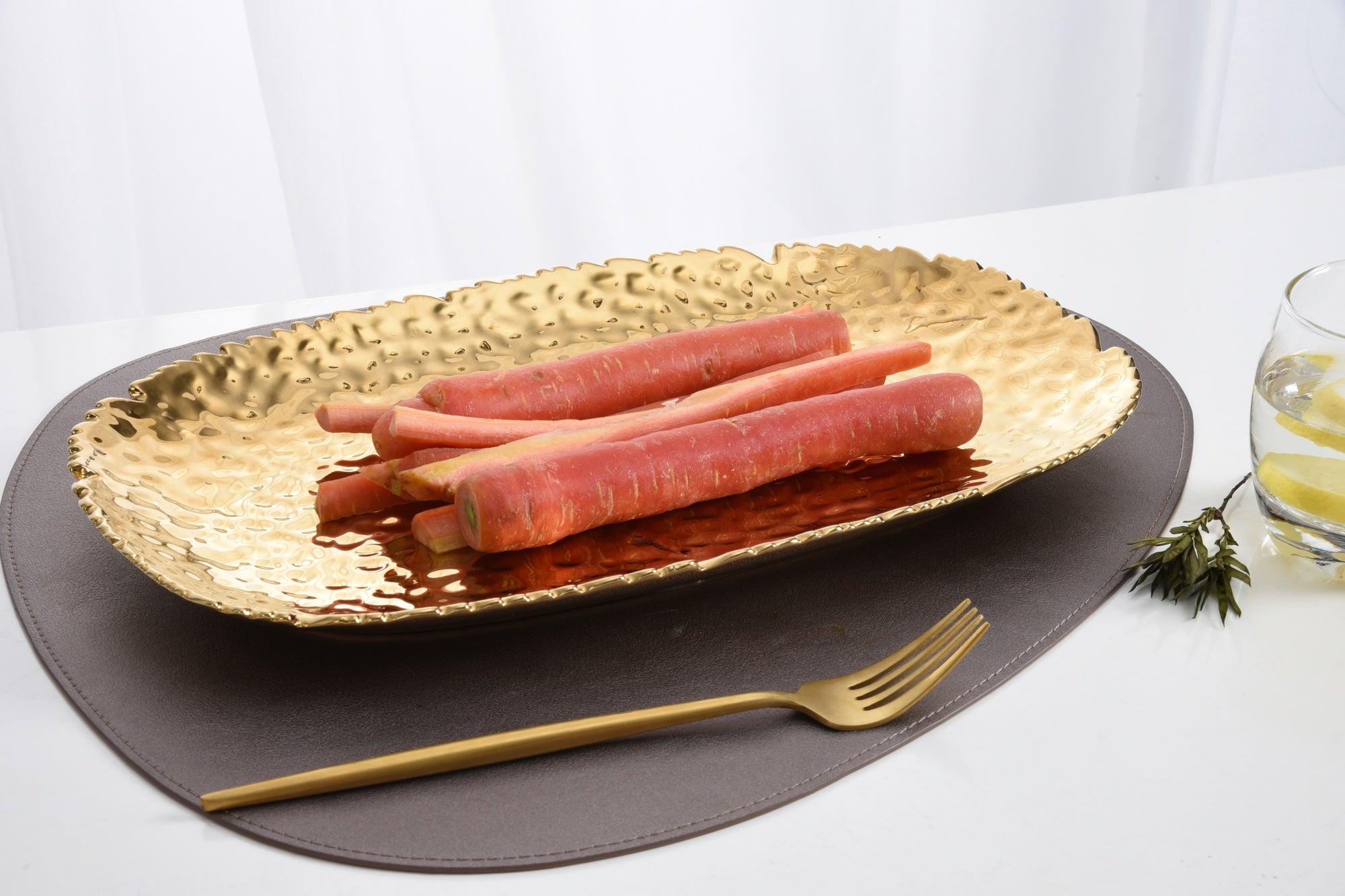 Golden Millennium Rectangular Serving Piece Pampa Bay