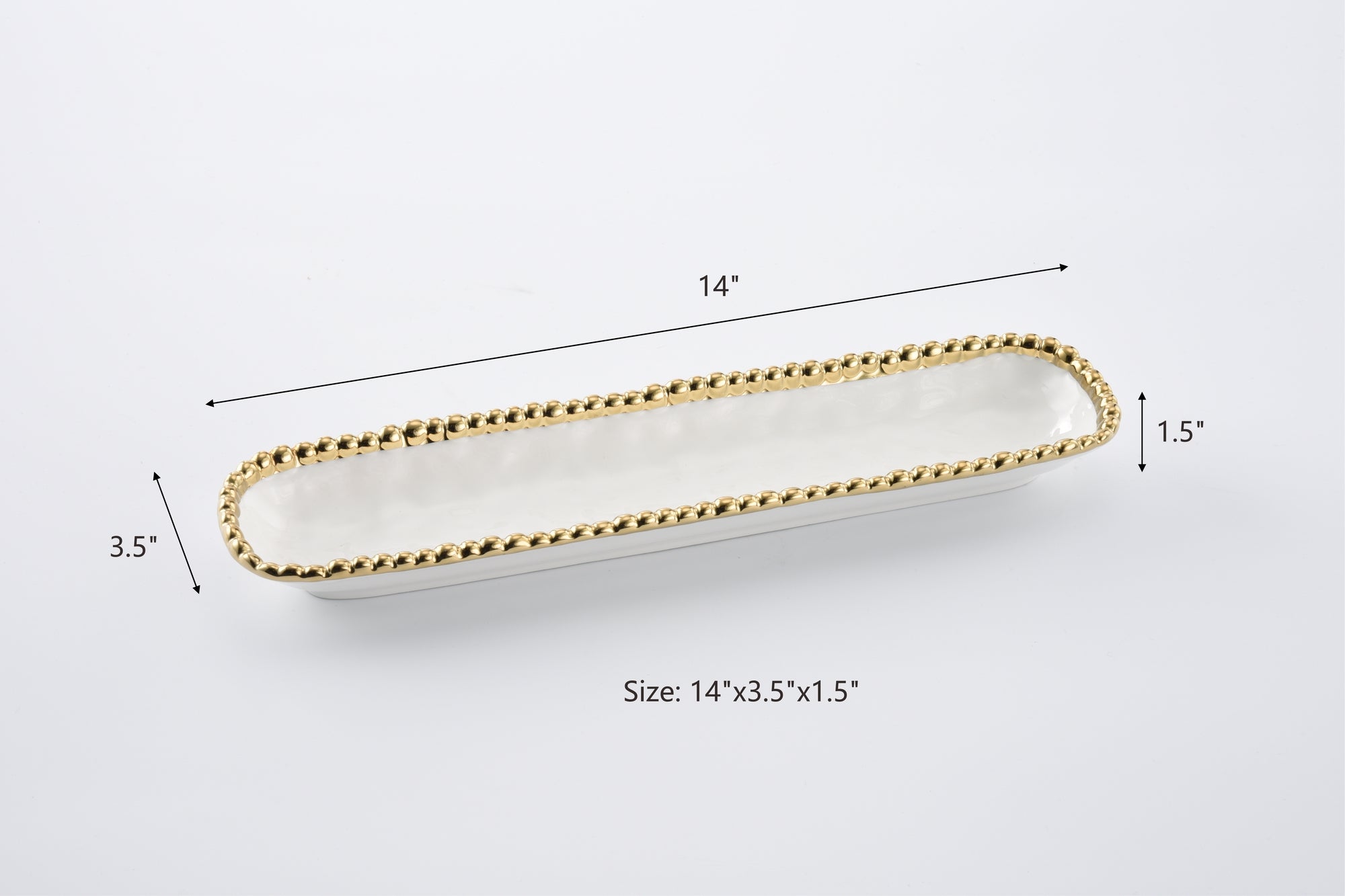 Golden Salerno Cracker Tray Pampa Bay