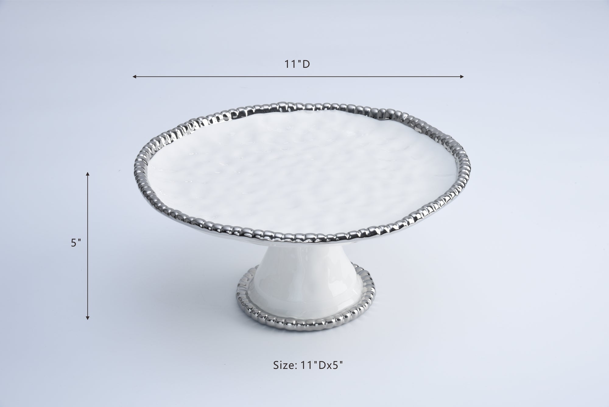 Salerno Round Cake Stand Pampa Bay