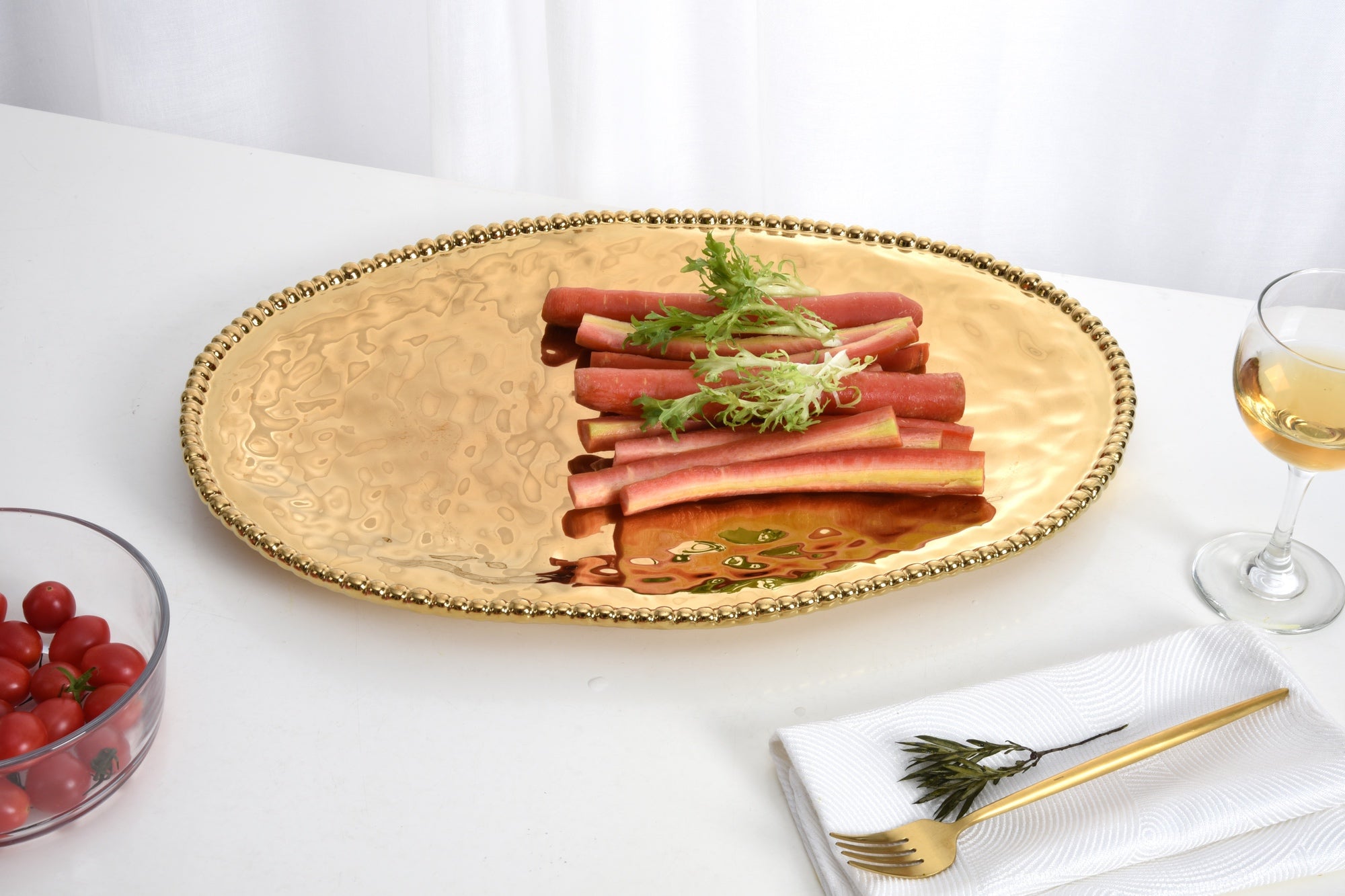 Monaco Large Oval Platter Pampa Bay