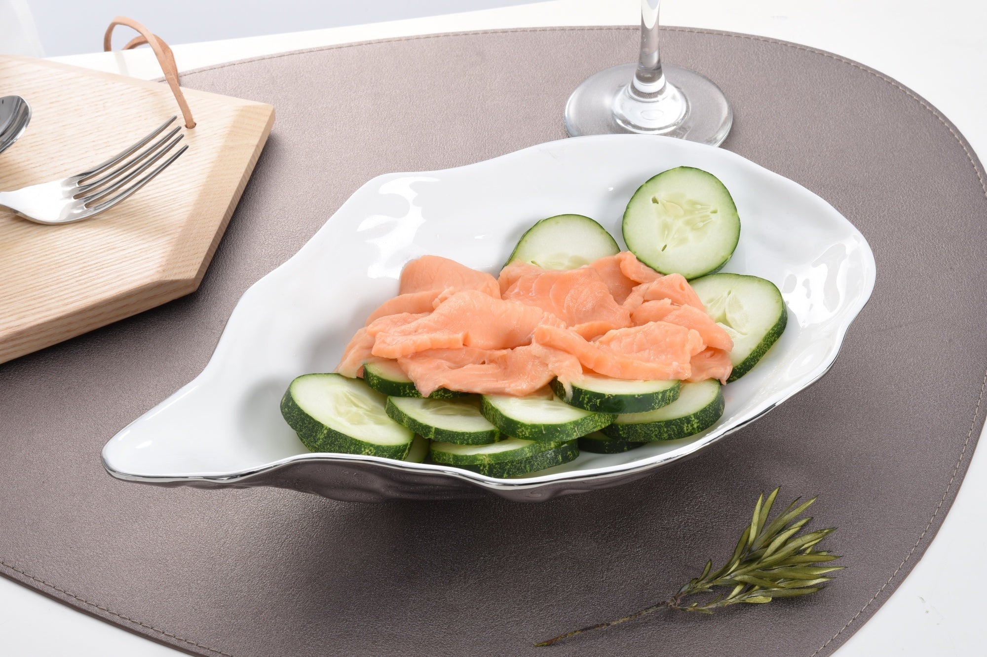 The Oysters Medium Oyster Bowl Titanium Exterior Pampa Bay