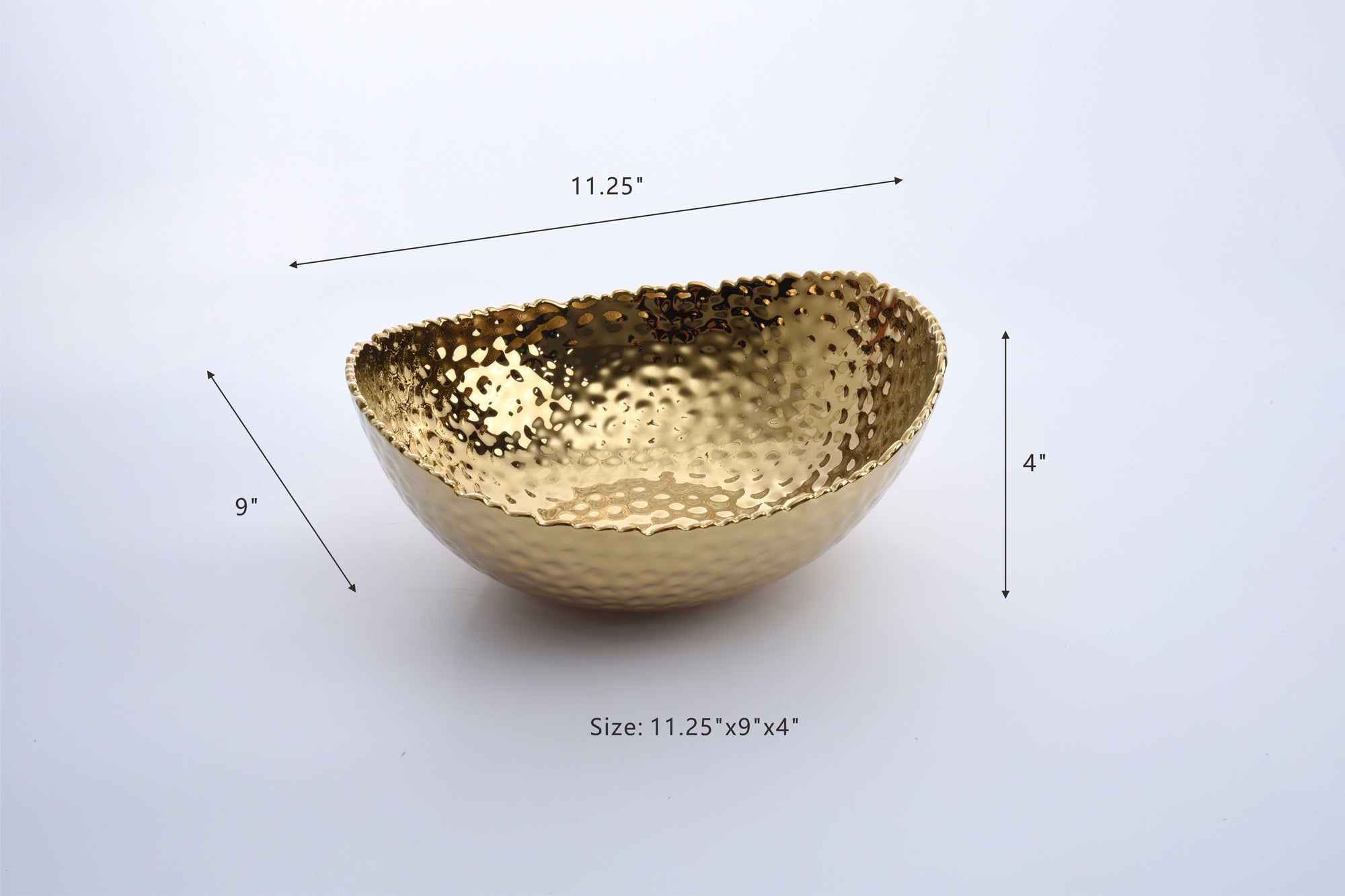 Golden Millennium Large Oval Bowl