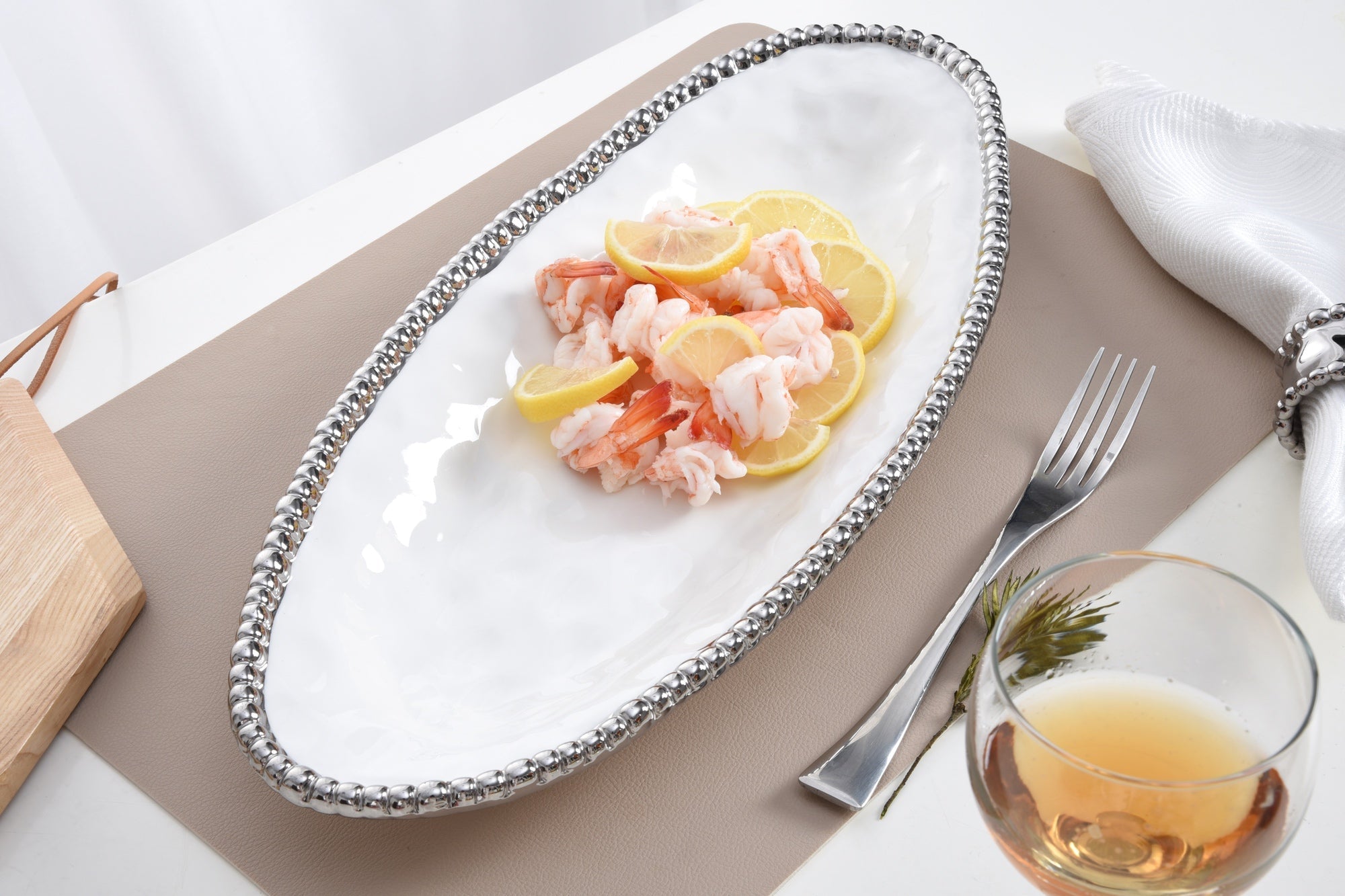 Salerno Oval Serving Piece Pampa Bay