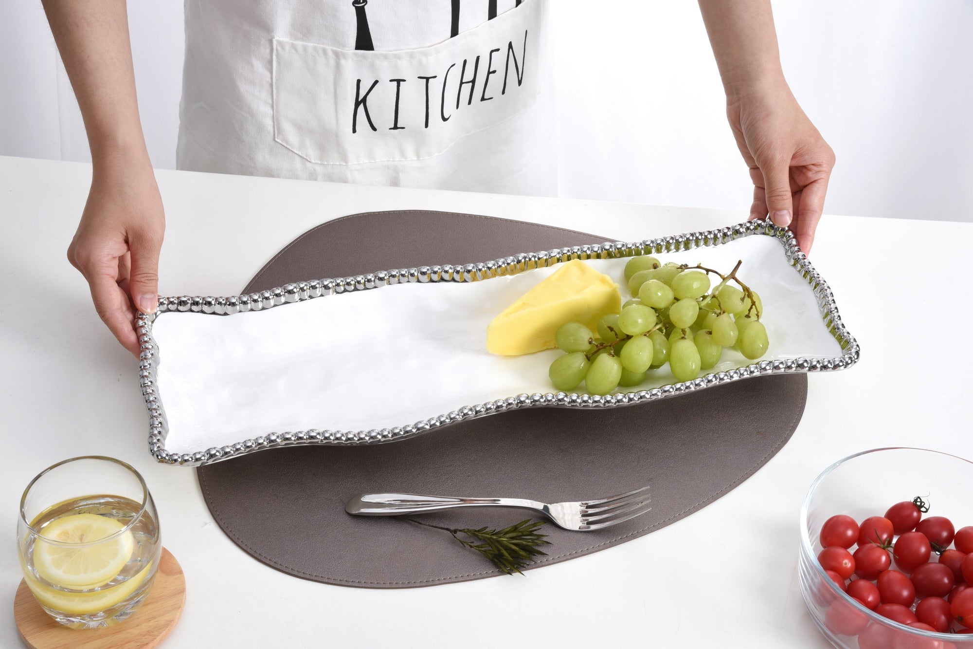 Salerno Rectangle Serving Piece Pampa Bay