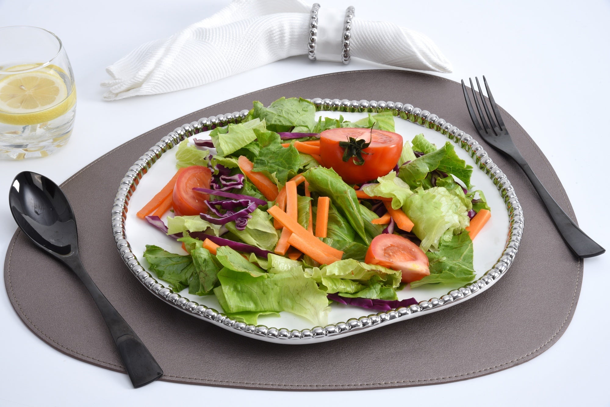 Salerno Round Serving Piece Pampa Bay