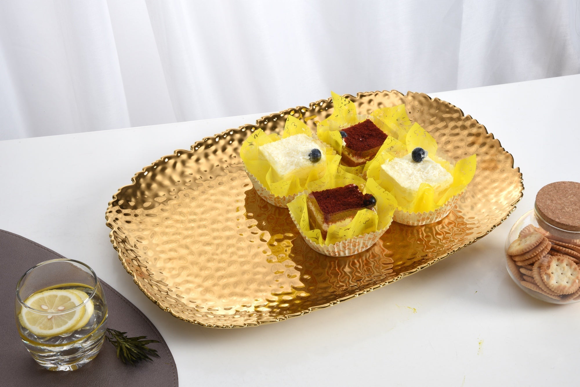 Golden Millennium Extra Large Serving Platter Pampa Bay