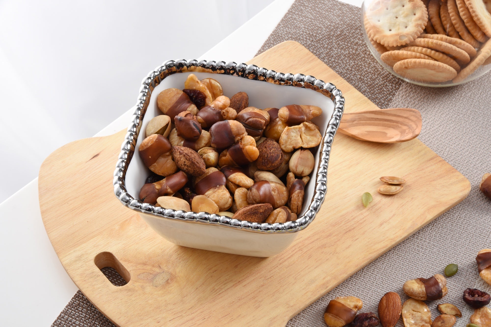 Salerno Square Snack Bowl