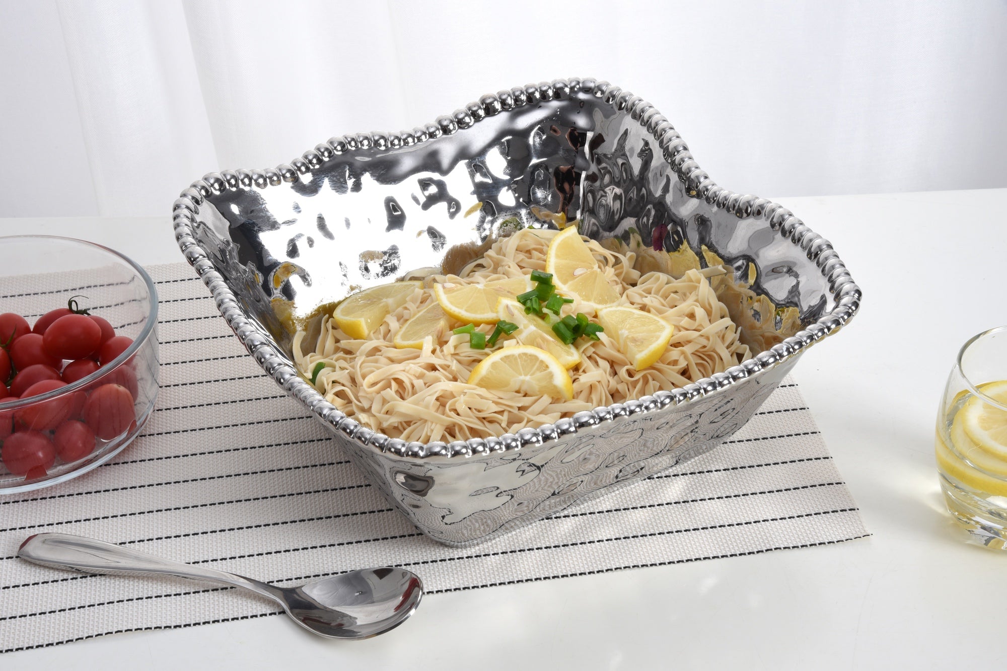 Verona Large Square Salad Bowl Pampa Bay